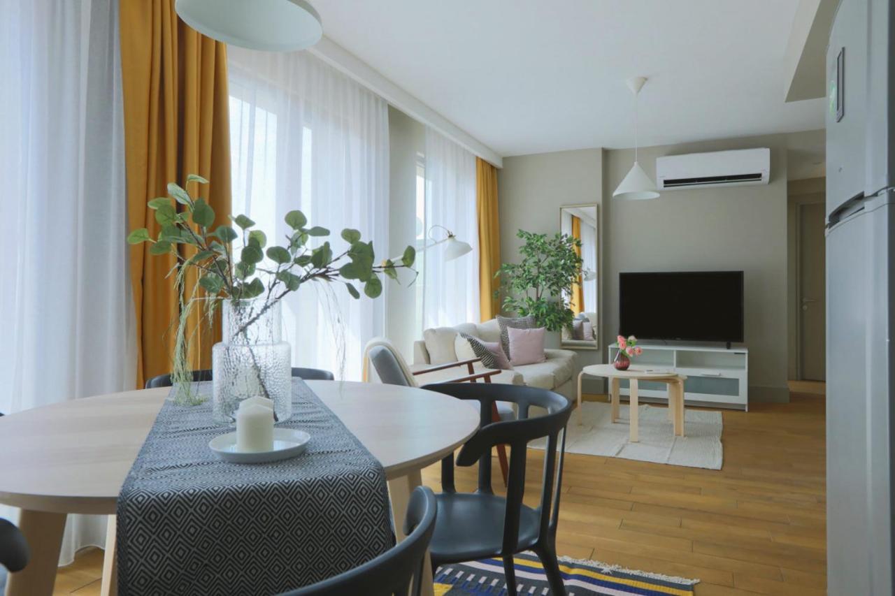 Excellent Flat W 360 Bosphorus View In Cihangir Istanbul Eksteriør bilde