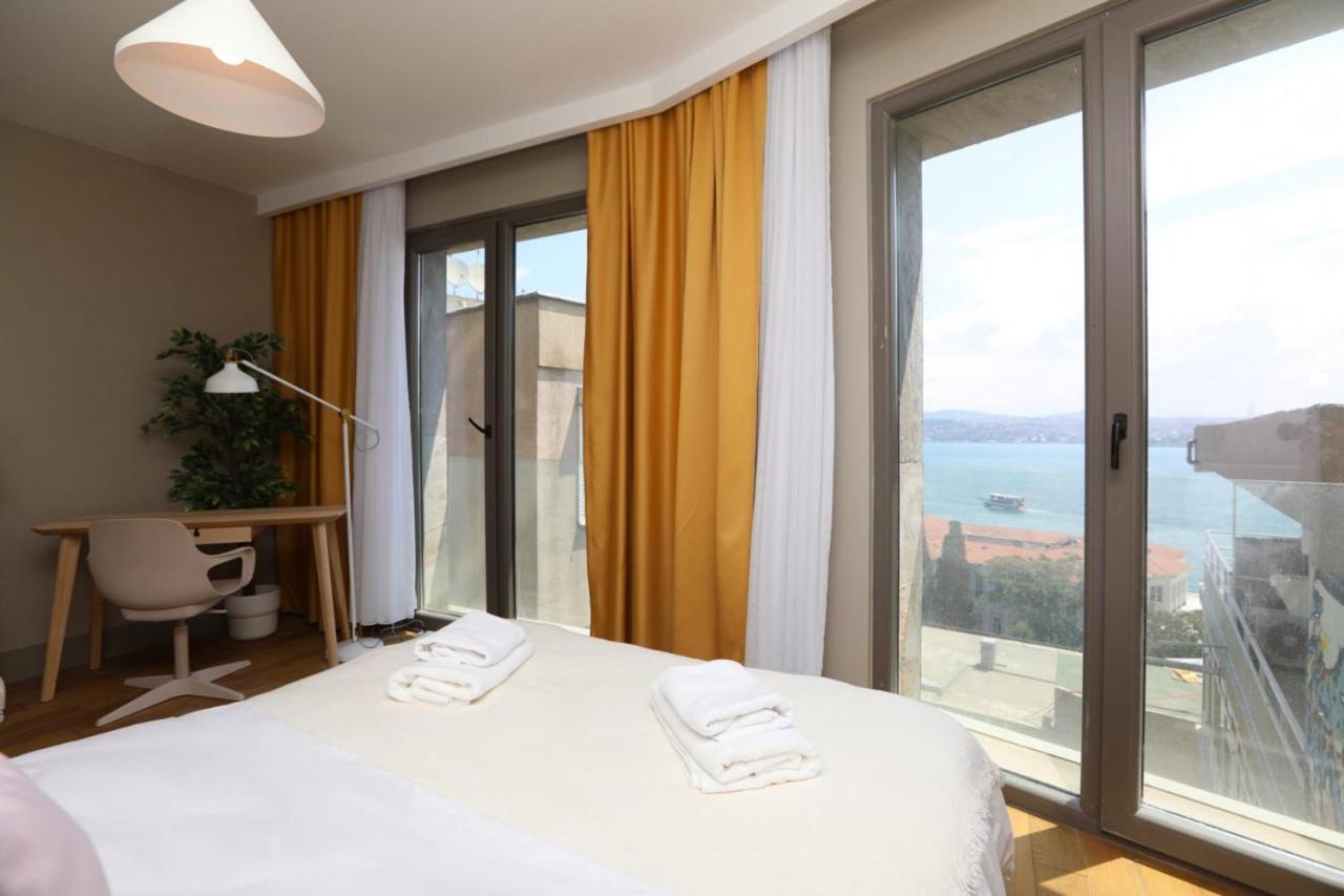 Excellent Flat W 360 Bosphorus View In Cihangir Istanbul Eksteriør bilde